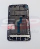Display LCD Touchscreen cu Rama Meizu M1 Note Negru