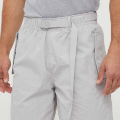 adidas Originals pantaloni scurti barbati, culoarea gri