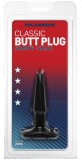 Butt Plug Anal Black Small Doc Johnson#