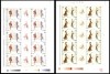 Romania 2003, LP 1623 b, Moda secolului XX, coli de 10 serii + vign, MNH!, Oameni, Nestampilat
