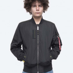 Alpha Industries geacă bomber MA-1 Parachute bărbați, culoarea negru, de tranziție 116104.03-black