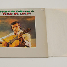 Paco De Lucia – Recital De Guitarra - disc vinil vinyl LP