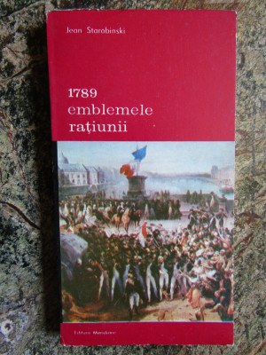 1789 EMBLEMELE RATIUNII-JEAN STAROBINSKI foto