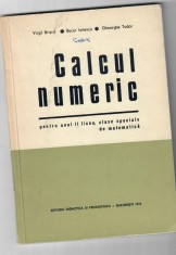 Calcul numeric foto