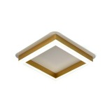 Plafoniera Zino LED 40W 3CCT 3920lm IP20, auriu, Erste