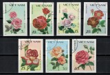 Timbre Vietnam 1987 - Serie Completa Flori, Colectie Filatelie, Posta Vietnamita
