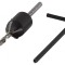 Burghiu pregăurire 3,2-12mm cu ad&acirc;ncitor blister