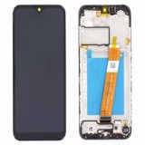 Display Compatibil Samsung Galaxy A01, Negru, Aftermarket, Ecran LCD
