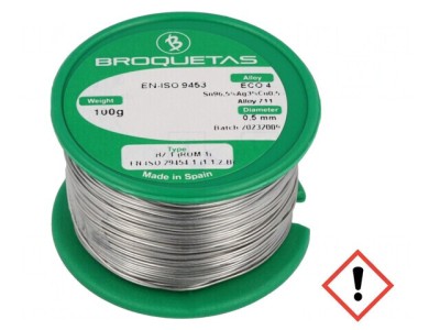 S&amp;acirc;rmă de Lipit fără Plumb 0.5mm 100g foto