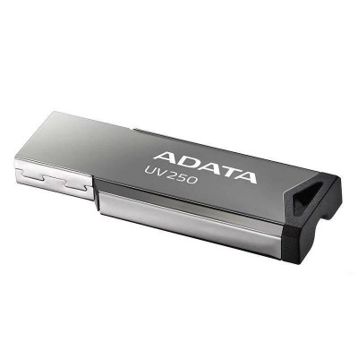 Memorie USB 2.0 ADATA 32 GB clasica carcasa metalica argintiu AUV250-32G-RBK foto