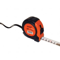 Ruleta simplu stop 5 m x 19 mm capat magnetic Gadget DiY
