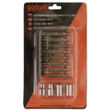 Gadget 390704 - Set capete de insurubare si chei tubulare mixte 12 bucati