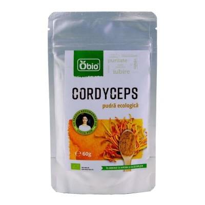 Cordyceps Pudra Bio Obio 60gr foto