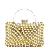 Clutch auriu cu strasuri BYH-802 05