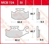 Set placute frana TRW MCB724SI - Bombardier Outlander - Traxter - Outlander - CAN-AM - Yamaha YFM Big Bear - Kodiak - Grizzly