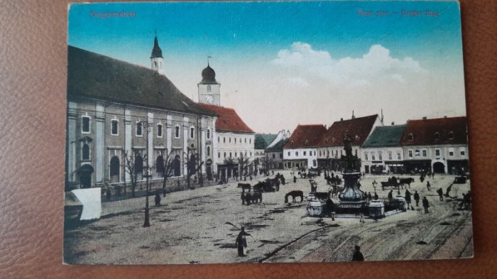 Carte postala, Sibiu 1918
