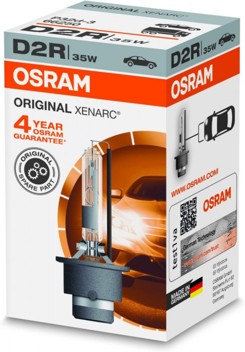 Bec Xenon D2R 85V 4100K Xenarc Osram Original