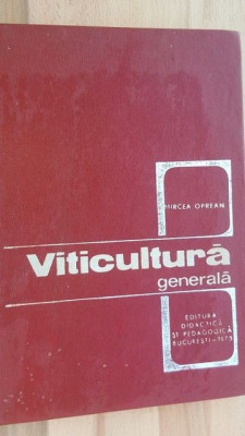 Viticultura generala- Mircea Oprean foto