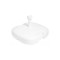 Suport pentru umbrela de plaja/terasa, 42 cm, Teava 18-33 &Oslash;, Plastic, Alb, ATU-V0006