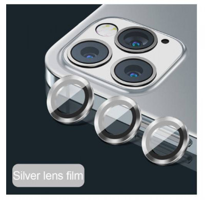Folie Telefon Nanoglass Apple iPhone 14 Pro Apple Iphone 14 Pro Max Camera Spate Gray foto