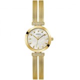 Guess Array GW0471L2 Ceas Damă Auriu Cadran Sidefat cu Cristale 28mm