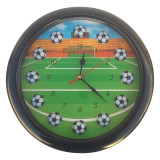 Ceas de perete cu decor mingii de fotbal 28 cm