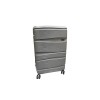 Valiză de cabină TravelLux Voyager cu hard top și roți detașabile 35x55x20 cm gri