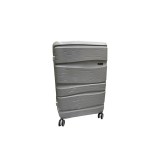Valiză de cabină TravelLux Voyager cu hard top și roți detașabile 35x55x20 cm gri
