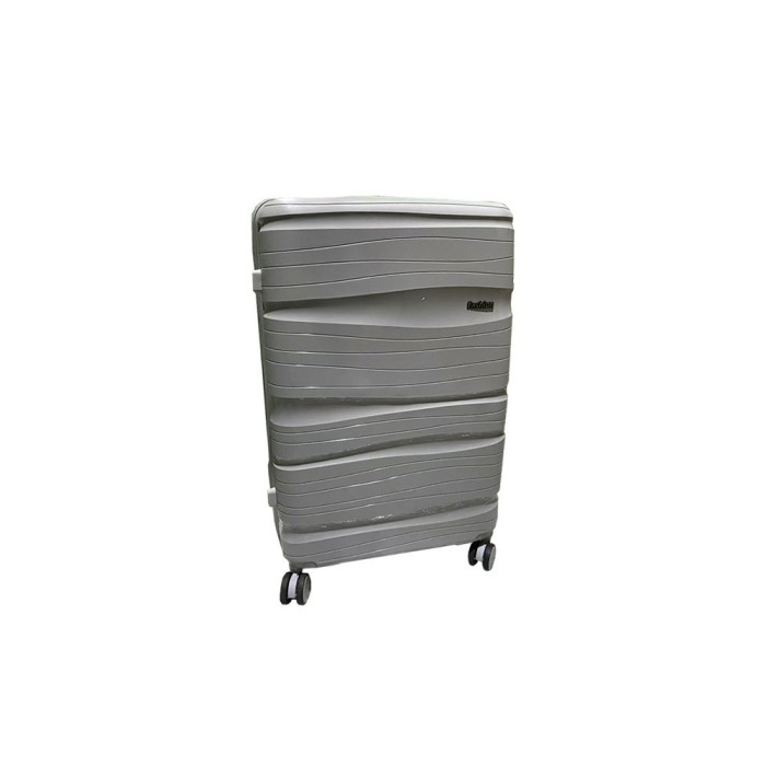 Valiză de cabină TravelLux Voyager cu hard top și roți detașabile 35x55x20 cm gri