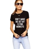 Tricou dama negru, Flying Monkeys - L