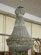 Boem candelabru in stilul francez Empire de dimensiuni mari foto