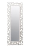 Oglinda perete mdf alb 45,5 x 120 cm