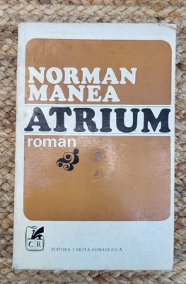 NORMAN MANEA -ATRIUM foto
