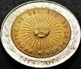 Cumpara ieftin Moneda bimetal comemorativa 1 PESO - ARGENTINA, anul 2013 * cod 2955 A = A.UNC, America Centrala si de Sud