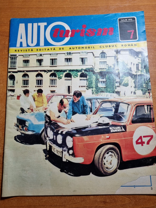 autoturism iulie 1972-porsche 917,fiat 128,citroen sm-frua