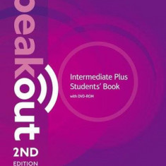 Speakout B1+ Intermediate Plus 2nd Edition Students' Book with DVD-ROM and Active Book - Paperback brosat - Antonia Clare, JJ Wilson - Pearson