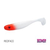 Shad Bomb Rippa 8 cm. culoare Redface - Delphin