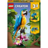 LEGO&reg; Creator 3 in 1 - Papagal exotic 31136, 253 piese