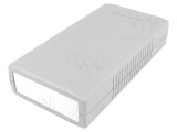 Carcasă ABS Gri &Icirc;nchis IP54 100x190x40mm