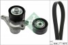 INA 529 0355 10 Set curea transmisie cu caneluri