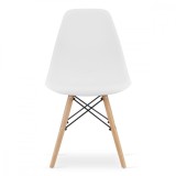 Masa de toaleta/machiaj + Scaun stil scandinav, alba, cu oglinda si LED-uri, Vanessa, 130x43x143 cm GartenVIP DiyLine, Artool