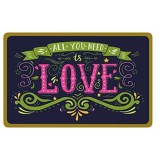 Cumpara ieftin Suport card cu protectie antifrauda - Moneyguard - All you need is love | Chic mic