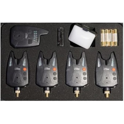 SET 4 AVERTIZOARE CU STATIE FL JY-76 + Lampa Cort foto