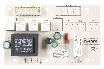 MODUL ELECTRONIC CU RELEE 473555 GORENJE foto