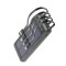 Baterie Externa Solara, 12000 mAh, Cabluri USB, Type-C, MicroUSB si Lightning
