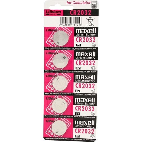 Baterie tip buton CR2032 Li &bull; 3 V - MAXELL