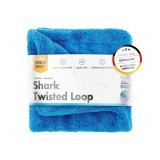 Prosop Uscare ChemicalWorkz Shark Twisted Loop Towel, 1400 GSM, 40 x 40cm, Albastru