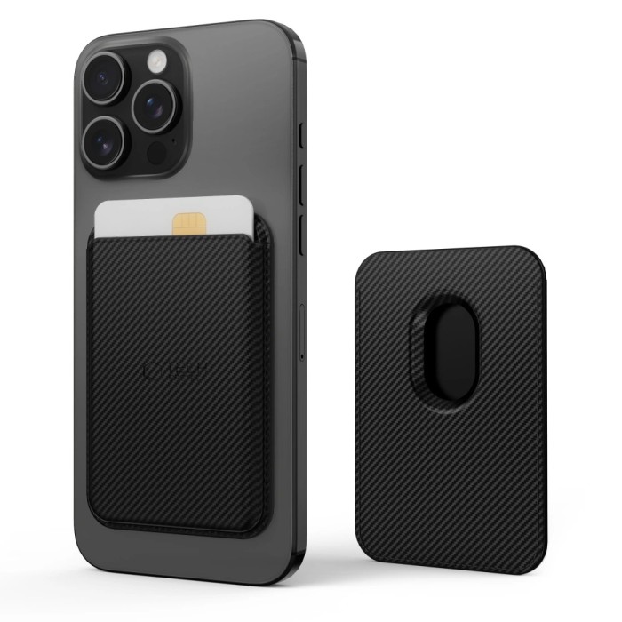 Suport card - portofel Tech-Protect magsafe carbon