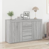 vidaXL Bufet Gri sonoma Lemn prelucrat 120 x 36 x 69 cm Bufet de stocare