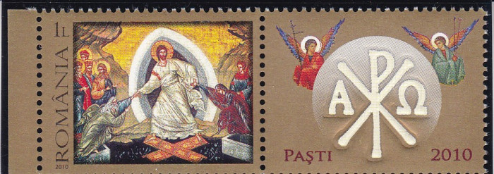 ROMANIA 2010 LP 1858 d PASTI 2010 SERIE CU VINIETA MNH